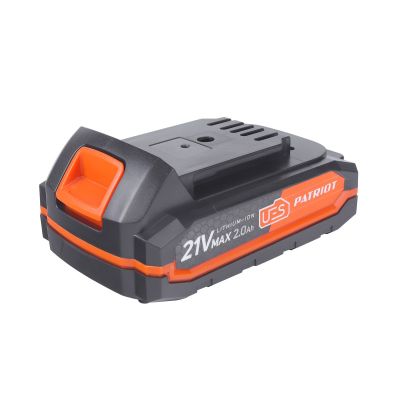 Батарея аккумуляторная PB BR 21V(Max) Li-ion PATRIOT UES, 2,0Ah, тонкая зарядка (5,5 мм)
