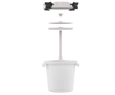 Бочка пищевая с гнётом и герметичной крышкой 20л (для засолки)