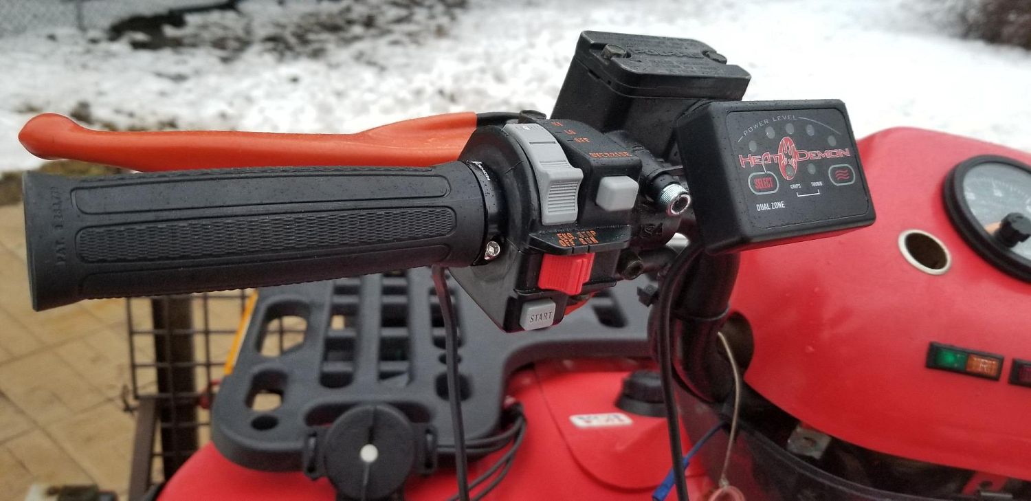 Подогрев рук (2 зоны) Symtec для квадроциклов