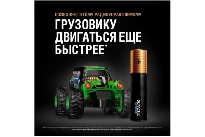 Элемент питания Duracell AAA алкалиновые 1,5v 4шт LR03-4BL Optimum