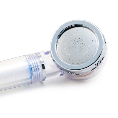 Душевая лейка прозрачная SkinCare AquaDuo SF-300 CL Shower Crystal Stream "Кристальный ручей"