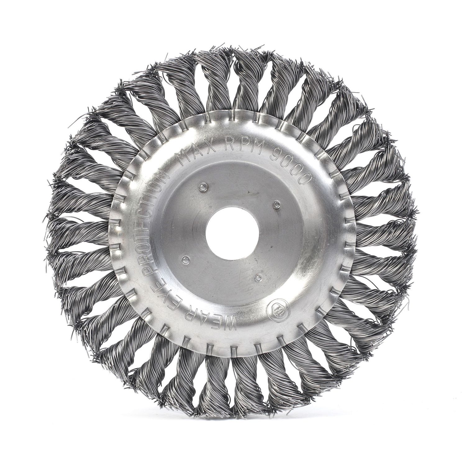 Щетка PATRIOT круглая 150х22,23 мм витая проволока