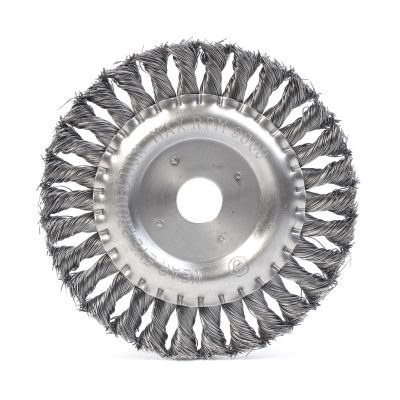 Щетка PATRIOT круглая 150х22,23 мм витая проволока