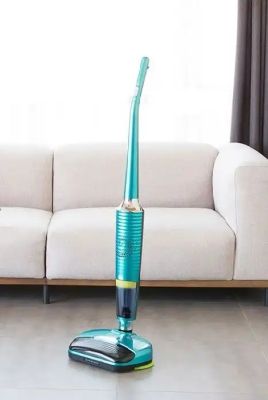 Беспроводной полотер - пылесос SWING-9500 голубой