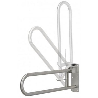 Поручень для инвалидов откидной MERIDA TPC12 полированный 750 мм.