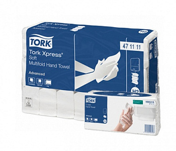 471111 Tork листовые полотенца Singlefold C-сложения