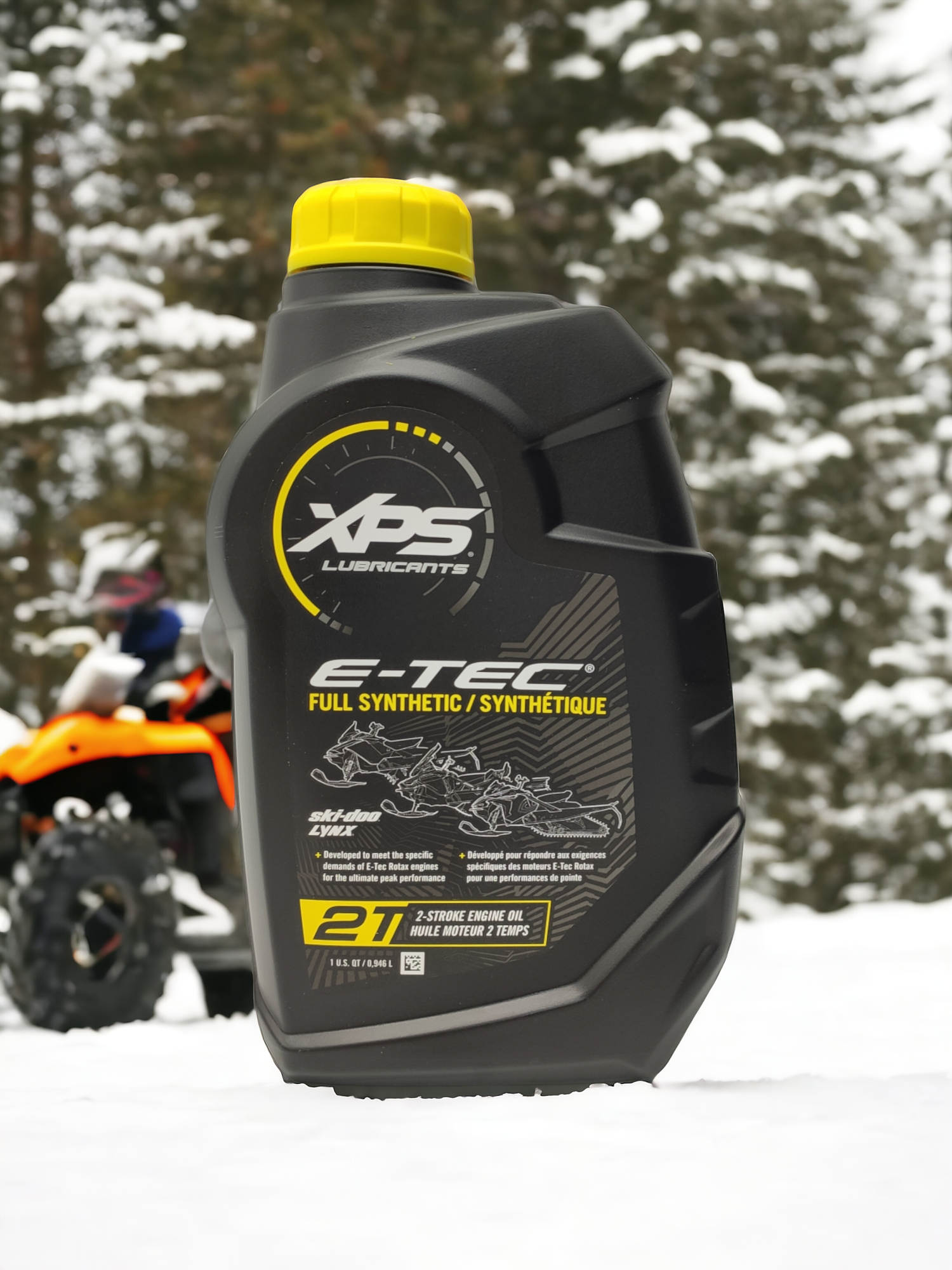 Масло моторное XPS 2T sintetic BRP 946 мл., 9779126