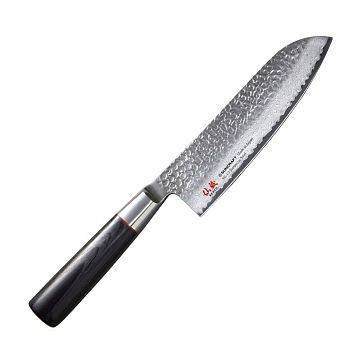 Нож кухонный Сантоку SUNСRAFT (Senzo Classic) 17 см, SZ-04