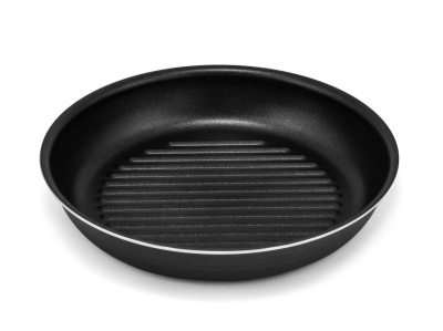 Сковорода Magic Chef гриль 28 см. с титановым покрытием без ручки