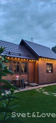 Уличная ретро гирлянда, витой черный провод, 30 лампочек, 1Вт