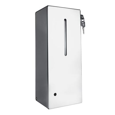 Бесконтактный автоматический антивандальный дозатор для мыла и дезинфицирующих средств (глянец), 1 л. HÖR-007BSSM