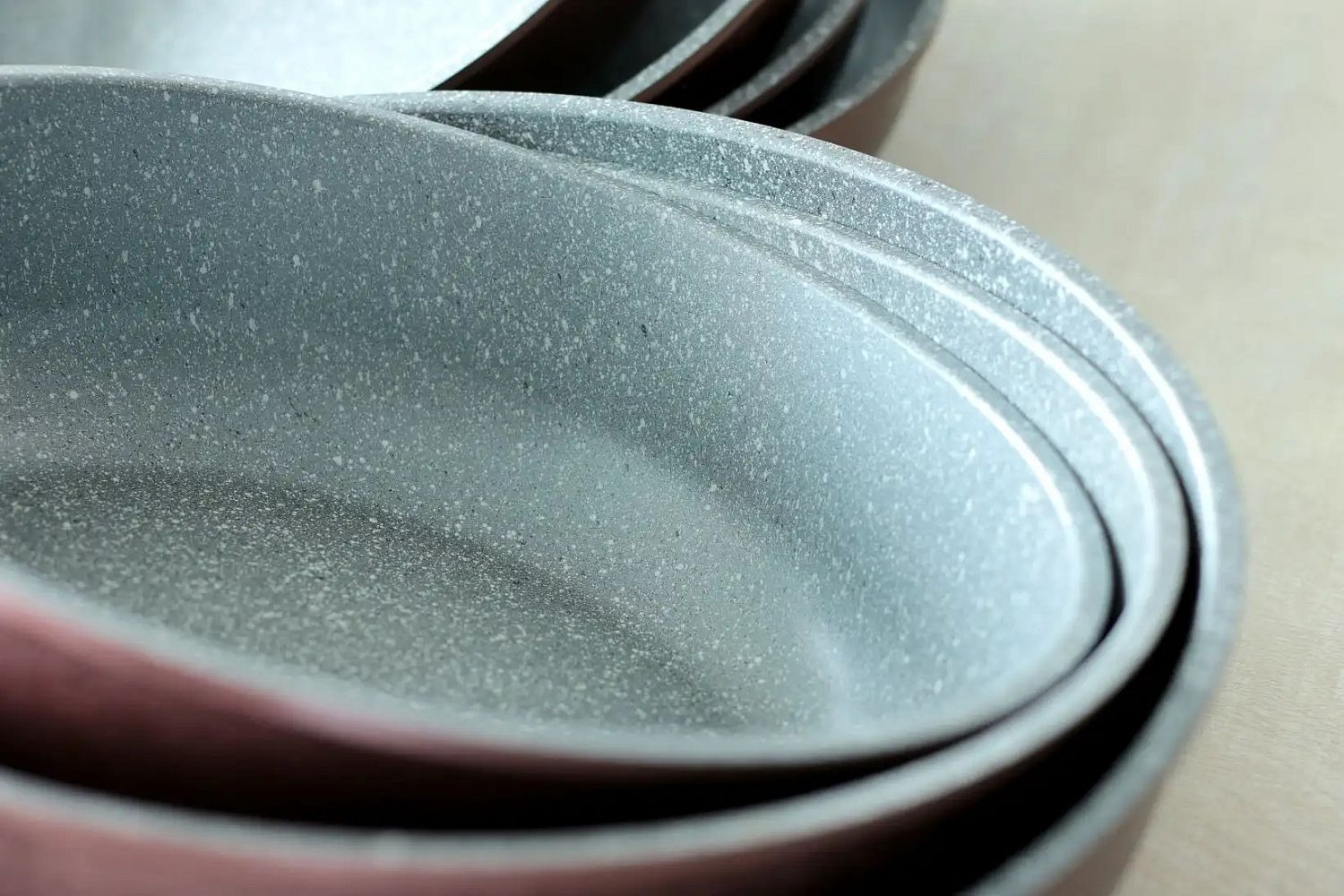 Сковорода Gochu Ecoramic 28 см СТАНДАРТ с каменным покрытием для всех видов плит без крышки