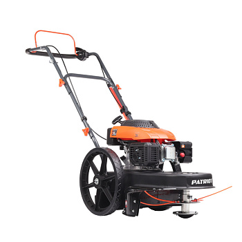Газонокосилка бензиновая PATRIOT PT 595, (колесный триммер)