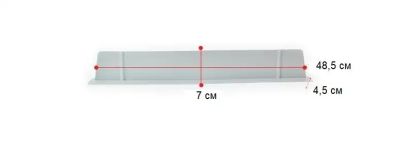 Защита от брызг воды для раковины KF Pastel