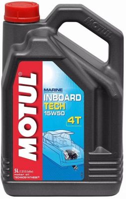 Моторное масло MOTUL Inboard Tech 4T 15W50 (5 л.)