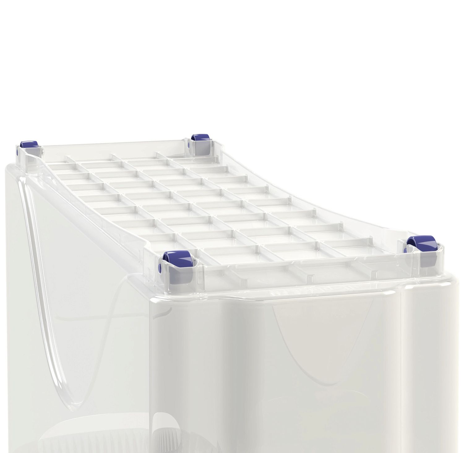 Контейнер хозяйственный универсальный на колёсах 10л