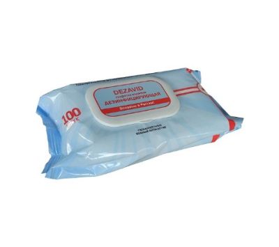 Дезинфицирующие салфетки Дезавид 100 шт/уп