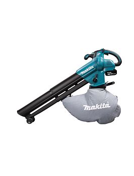Аккумуляторная воздуходувка Makita DUB187Z LXT BL 18В, 4,2 м³/мин, 64 м/с, мешок 25л, XPT, без акб и З/У