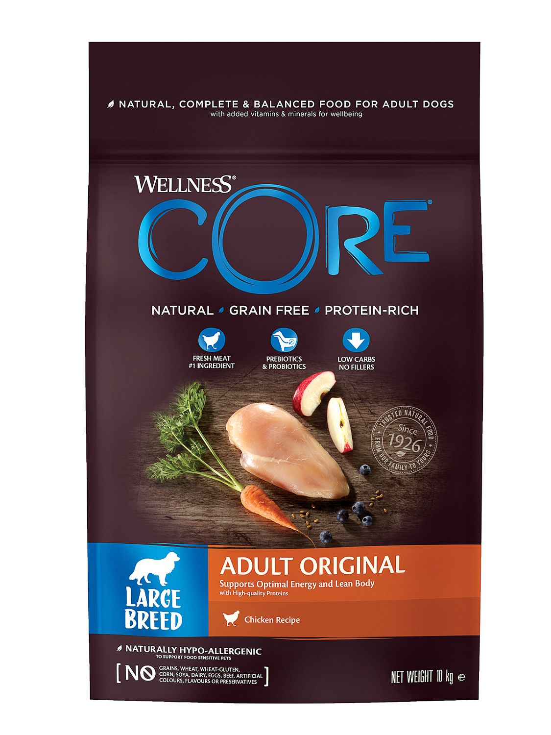 59907 Корм из курицы для взрослых собак крупных пород 10 кг