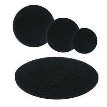 Чёрный размывочный круг FIBRATESCO 100DB020 (пад) 50 см