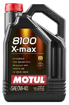 Моторное масло MOTUL 8100 X-max 0W-40 (4 л.)