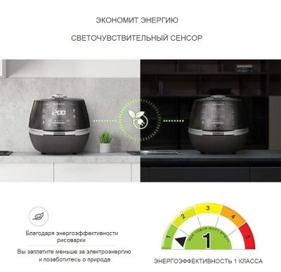 Рисоварка индукционная на 6 порций Cuckoo CRP-DHB0660FDM