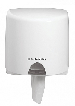 Диспенсер для рулонных протирочных материалов Kimberly-Clark 7018 с контролируемой подачей