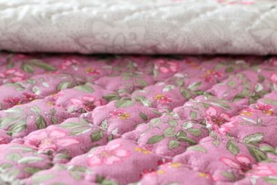 Простыня стеганая GOCHU Hub Q 155*210 розовый