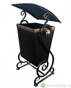 Урна кованая с навесом СШ-017