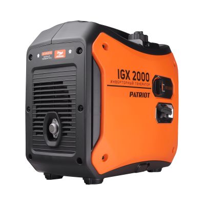 Генератор инверторный PATRIOT iGX 2000, 1,8/2,0 кВт