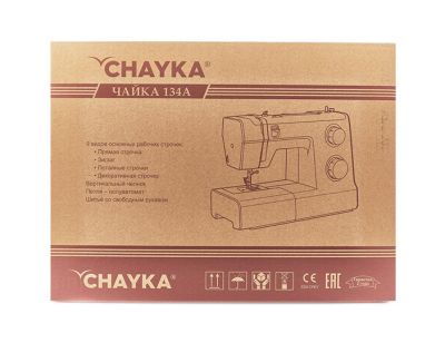 Электромеханическая швейная машина CHAYKA модель ЧАЙКА 134А