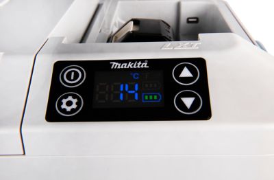 Холодильник аккумуляторный с функцией подогрева DCW180Z 18 В, DС - 12В, AC - 220В, 20 л, без акб и ЗУ