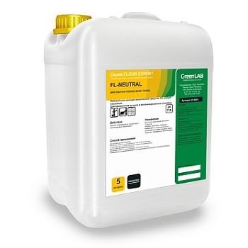 Профессиональное моющее средство FL-NEUTRAL для мытья полов всех типов 5л /1л
