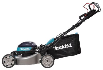 Газонокосилка аккумуляторная Makita LM002GT201 XGT 40v MAX, 1900 Вт, 53 см, 70 л, 1,5-5 км/ч, 4в1, (2xBL4050F; DC40RC)