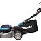 Газонокосилка аккумуляторная Makita LM002GT201 XGT 40v MAX, 1900 Вт, 53 см, 70 л, 1,5-5 км/ч, 4в1, (2xBL4050F; DC40RC)