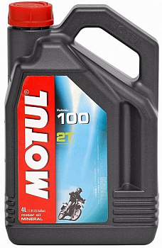 Моторное масло MOTUL 100 Motomix 2T(4л)