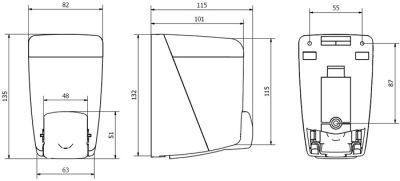 Дозатор для жидкого мыла Jofel АС84000