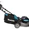 Газонокосилка аккумуляторная Makita LM002GZ XGT 40v MAX, 1900 Вт, дека 53 см, травосб. 70 л, привод 1,5-5 км/ч, 4в1, WG, без акб и ЗУ