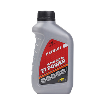 Масло минеральное PATRIOT POWER ACTIVE 2T 0,592 л.
