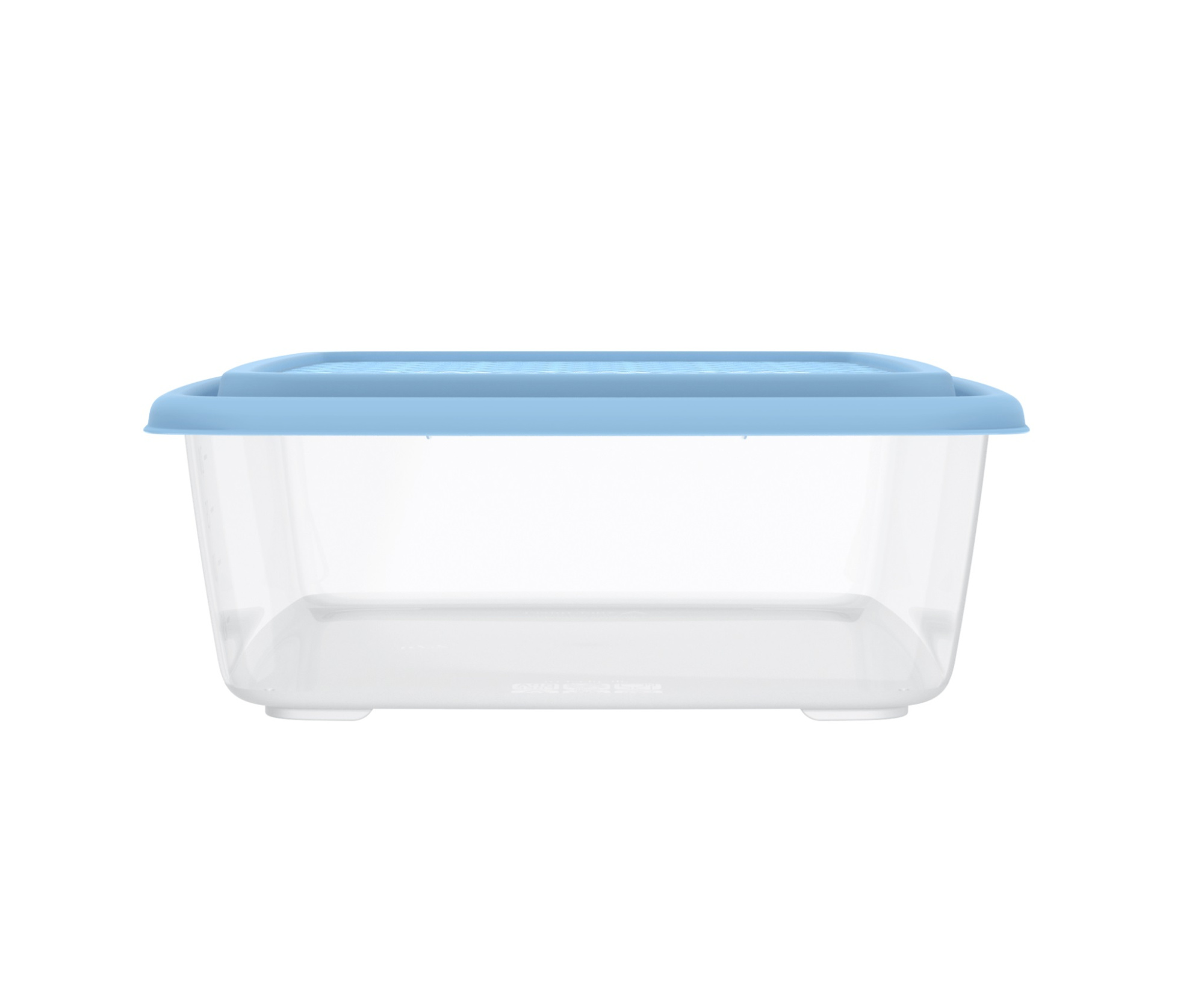 Контейнер универсальный «Гурман» 2,7 л (СВЧ/Заморозка) (266х198х75 мм)