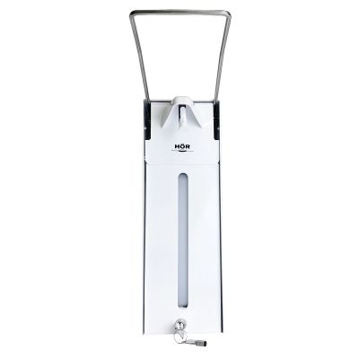 Локтевой дозатор антивандальный HOR-D-030R-RA , с замком и регулировкой дозирования