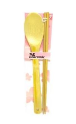 Набор ложка и палочки из дерева