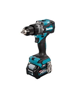 Ударная дрель-шуруповерт аккумуляторная для тяжелых работ Makita HP001GD201 XGT 40В, 2х2.5 Ач, 140 Нм, 2600 об/мин