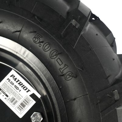 Колесо пневматическое PATRIOT P5.00-10D-1 d-500 мм ширина 127 мм, с диском