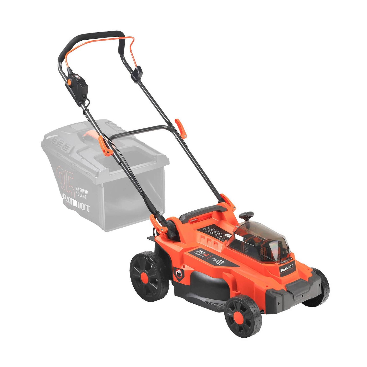 Газонокосилка аккумуляторная PATRIOT CM 440 2*21В UES (без акб и зу)