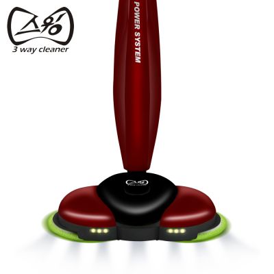 Беспроводной полотер - пылесос SWING-8000 красный