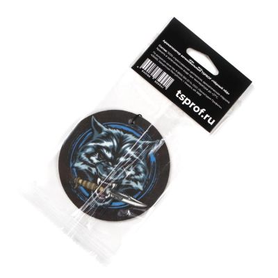 Ароматизатор автомобильный TSPROF "Черный лёд" (Волк)