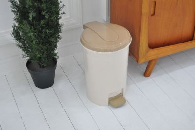 Мусорное ведро с педалью Datum 20 л. круглое