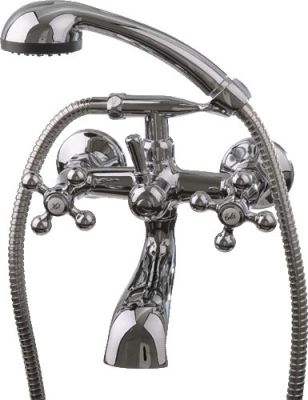 СМЕСИТЕЛЬ ДЛЯ ВАННЫ И ДУША LEDEME L3019, КОРОТКИЙ ИЗЛИВ