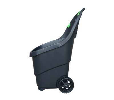 Садовая тележка Helex 65л, черный/зеленый